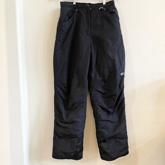 Slalom Black Insulated Winter Sport Ski Women’s Pants Size Large - Picture 5 of 12